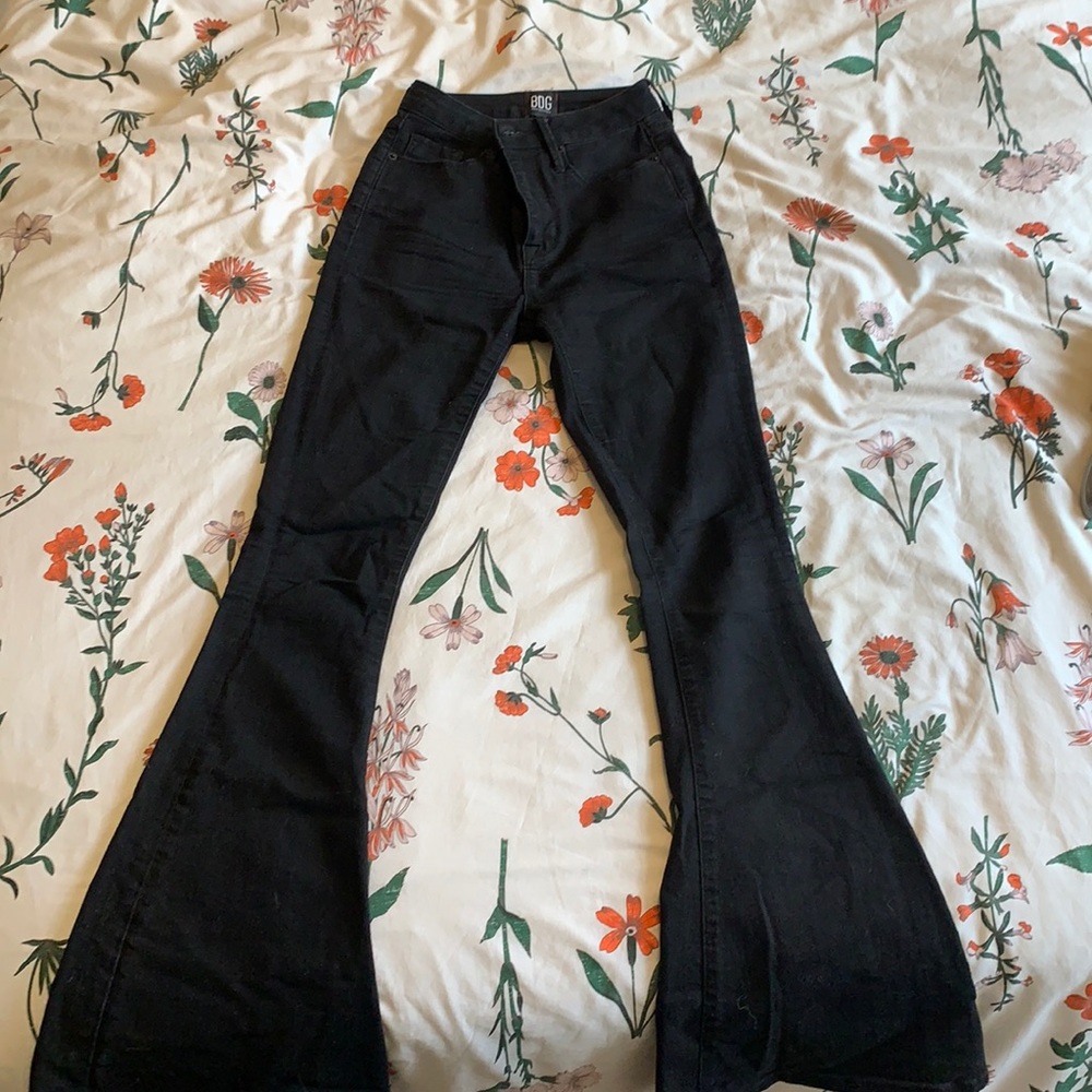 BDG Black Flare Jeans